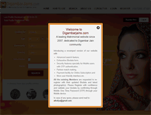 Tablet Screenshot of digambarjains.com